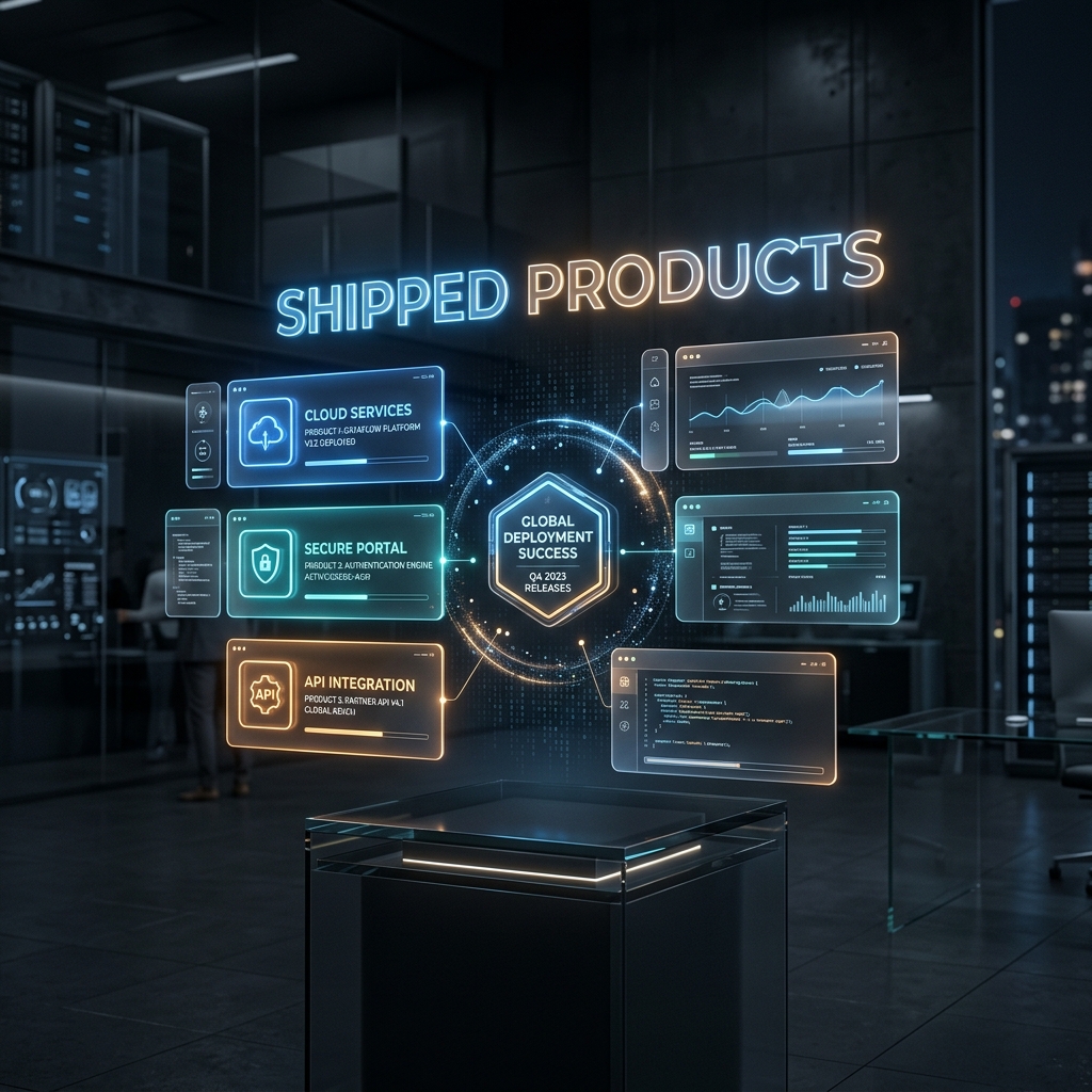 Shipped Projects CTA